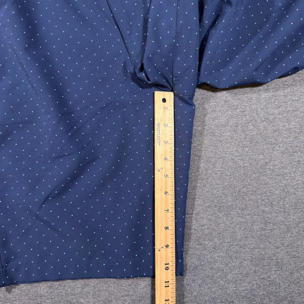Under Armour Golf‎ Shorts Men 34 Blue Polka Dot HeatGear Performance Athletic